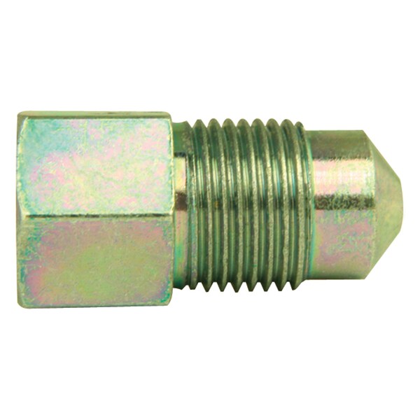 Adapter, Brass, Female(3/8-24 Inverted), Male(M12x1.0 Bubble), 100/box
